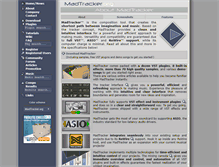 Tablet Screenshot of madtracker.org